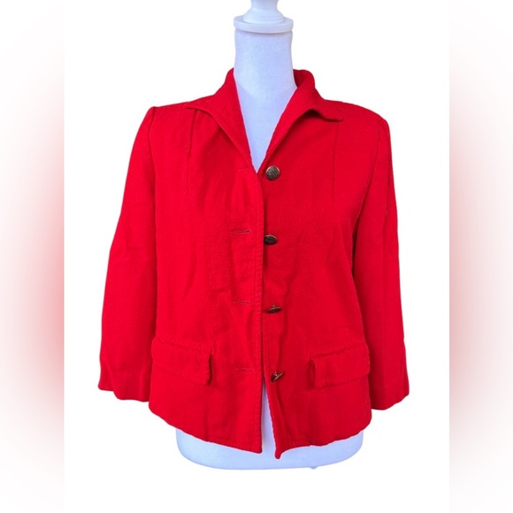 Pendleton Jackets & Blazers - Pendleton Vintage Red Women's Blazer